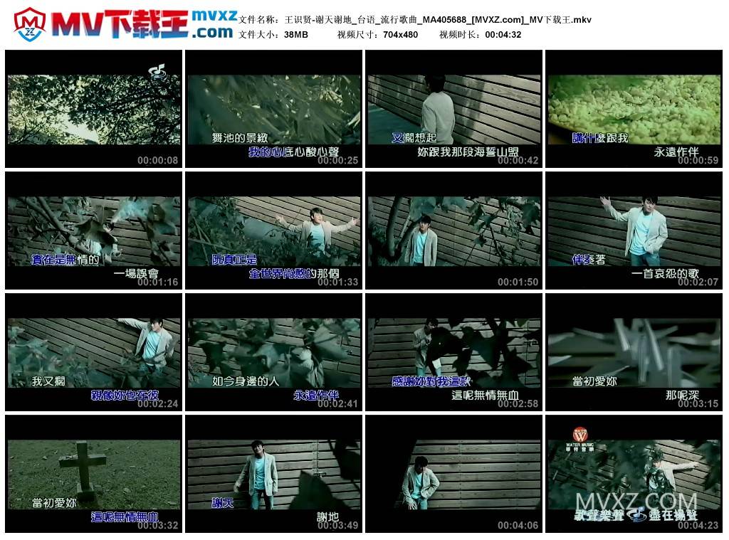 王识贤-谢天谢地_台语_流行歌曲_MA405688